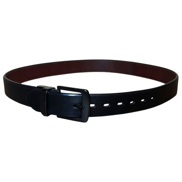Levi's Boys Reversible Belt Black Brown Imitation Leather Size Large 30 - 32 - Picture 1 of 7